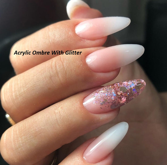 Nailed it! Behold these flawless ombre nails that are pure perfection. ✨  Service: Acrylic Nail Extensions | Instagram