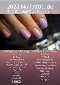Soft Gel Nail Tips /Nail Technician Kit